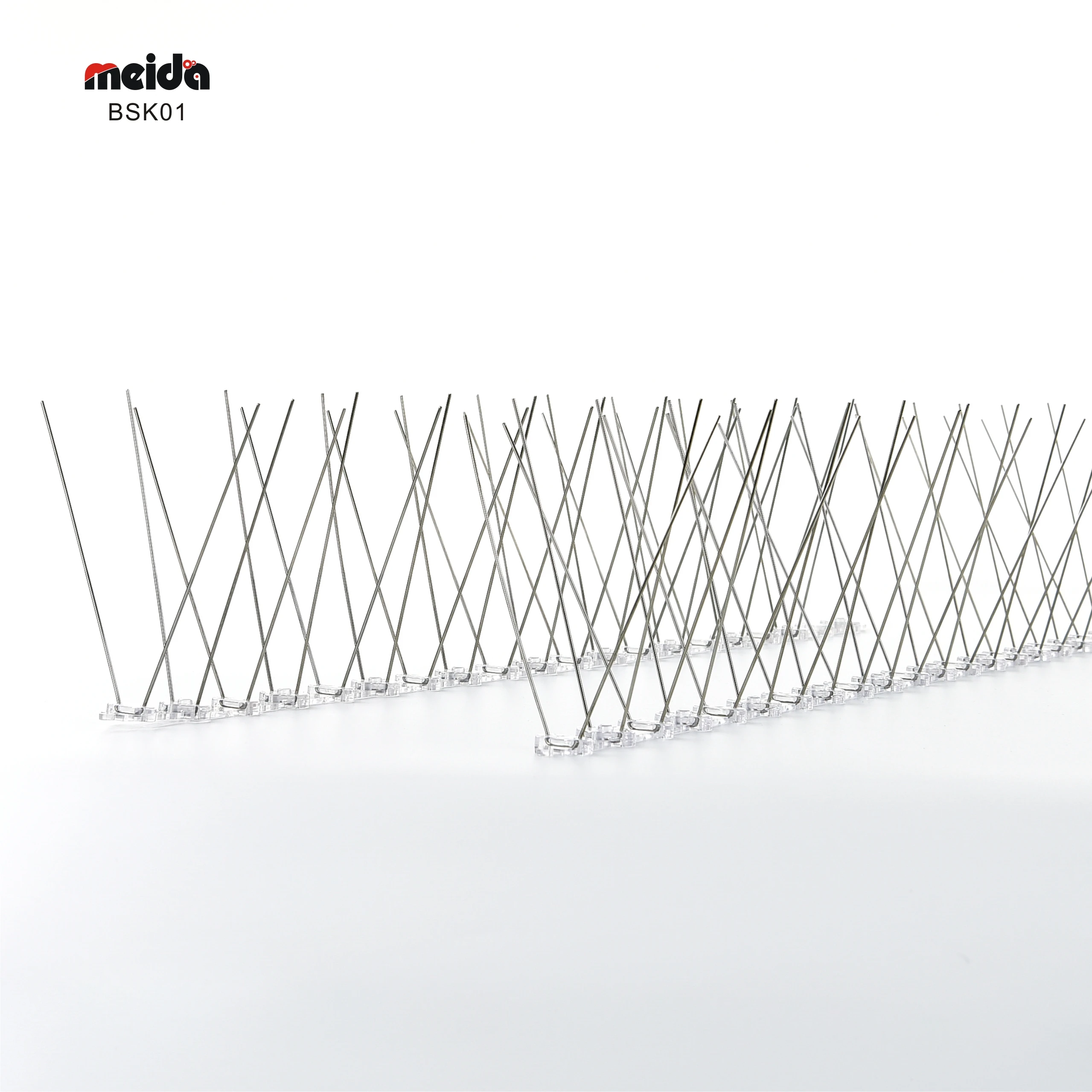 Outdoor Plastic Stainless Steel Anti Pigeon Bird Spikes Deterrent Device