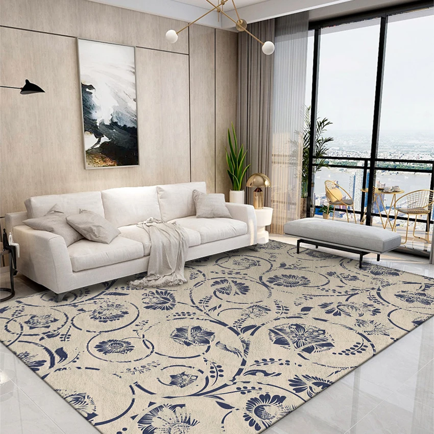 AZ Hot Selling Custom Rug Modern Design 3d Crystal Velvet Alfombras Carpet Tiles For Bedroom