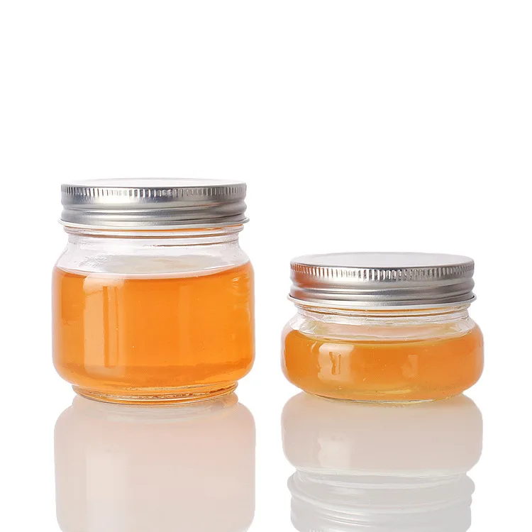 Glass Jar Supplier Wholesale Wide Mouth Mason Jar 8 oz 16 oz Mason Jar With Lid
