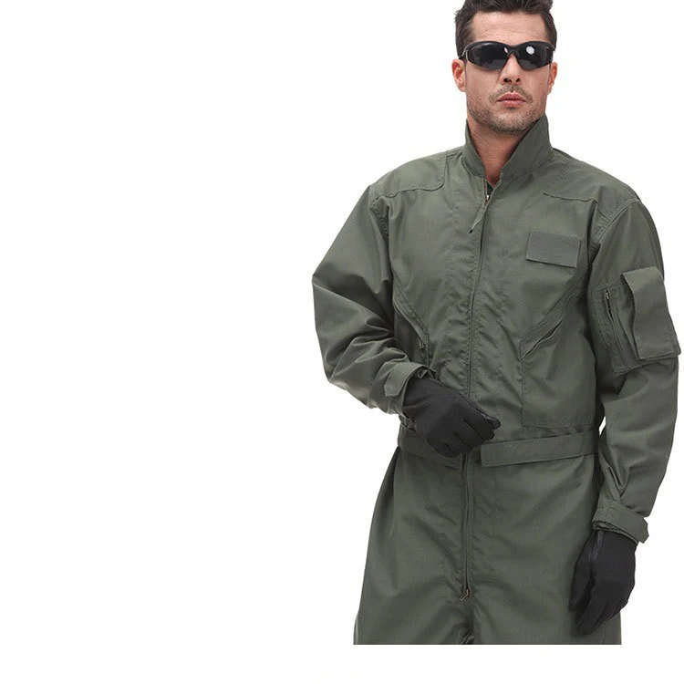 Aramid IIIA Fire Retardant Flight Suit / Pilot Suit Fly Uniforms