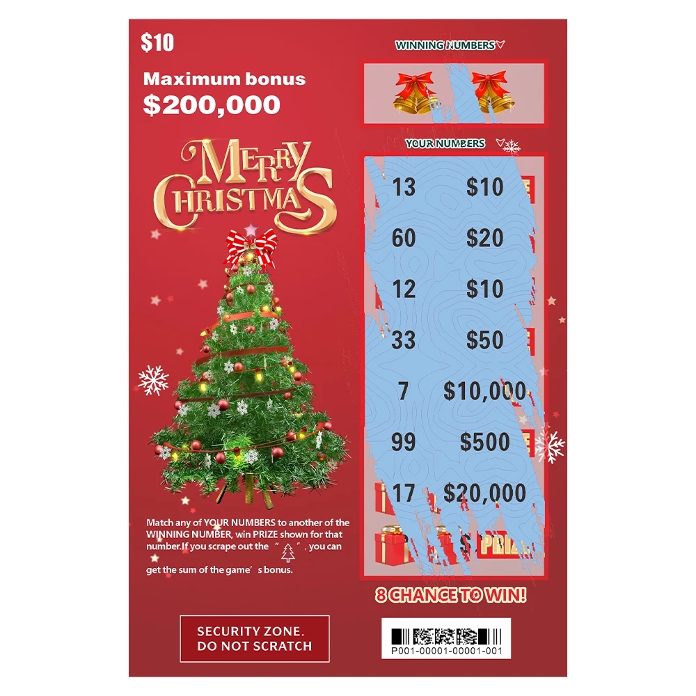 Big Prize Lottery Earn Money Gambling Game Personalised Scratch Off Tickets Custom Design Lottery