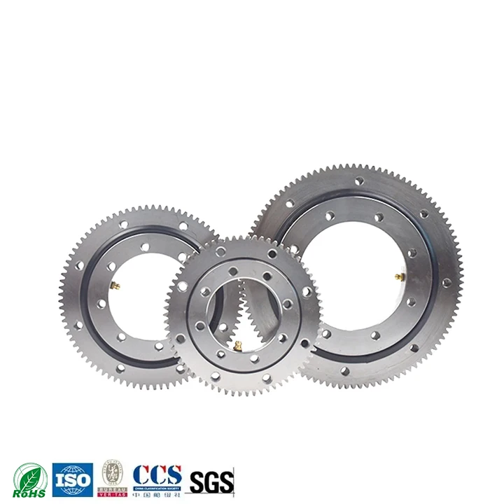 Large Diameter Custom Excavator Slewing Bearing Gear For Sale