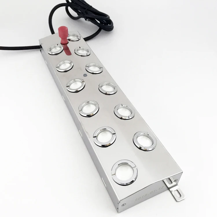 China wholesale 12 head ultrasonic outdoor cooling mist maker aquarium