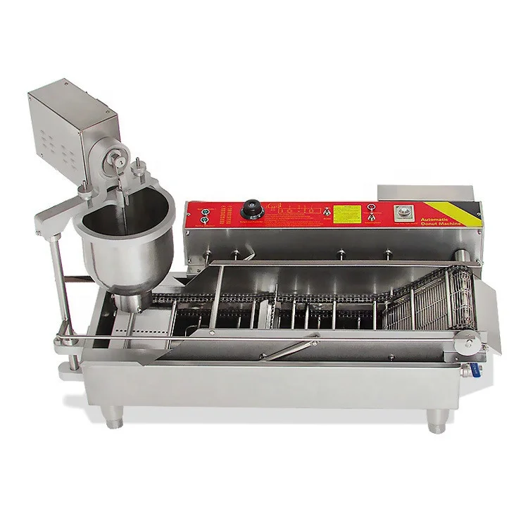  Electric mini doughnut frying machine full automatic donut fryer making circle