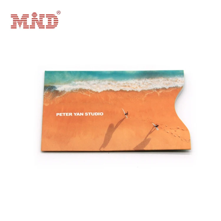 Hot sale rfid hotel key card envelopes access control card sleeves