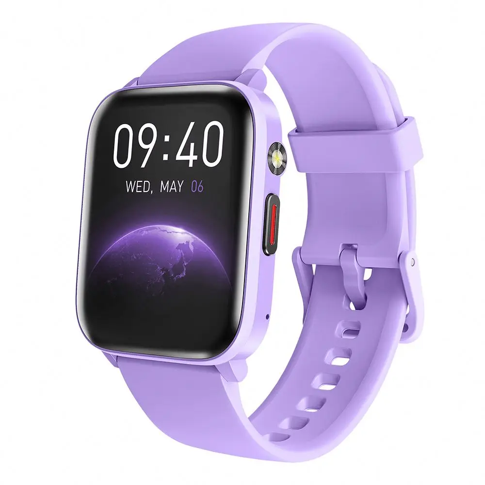 2024 T63B Sport Smart watch with Flashlight 1.83inch BT Call Waterproof Heart Rate Blood Oxygen Blood Pressure Smartwatch