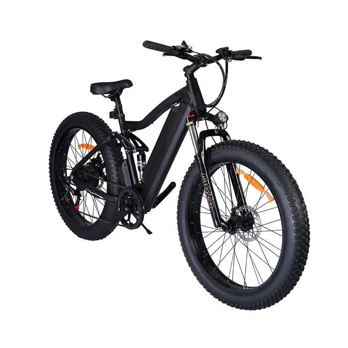 26 дюймов складной электрический велосипед 48v 500w Мотор Рамка аккумуляторной батареи с электроприводом с толстыми покрышками по бездорожью для горного велосипеда