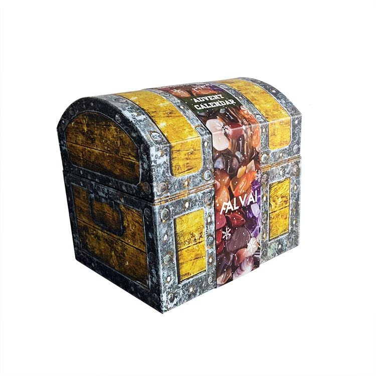 Vintage Cardboard treasure chest box