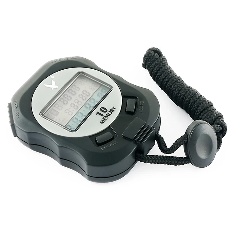 Hot selling cheap 3 rows large display 1/100 sec digital sports stopwatch