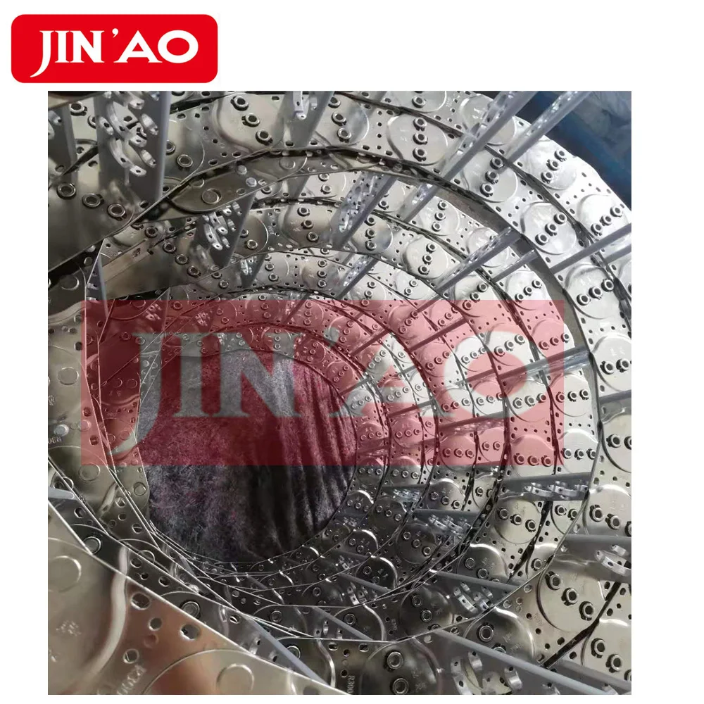 Steel and Stainless Steel Material Hose Carrier Steel Drag Chain