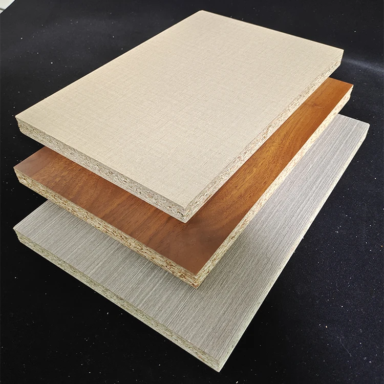 E1 chipboard boards 12mm 15mm 16mm 18mm white melamine coated laminated chipboard pb particle board