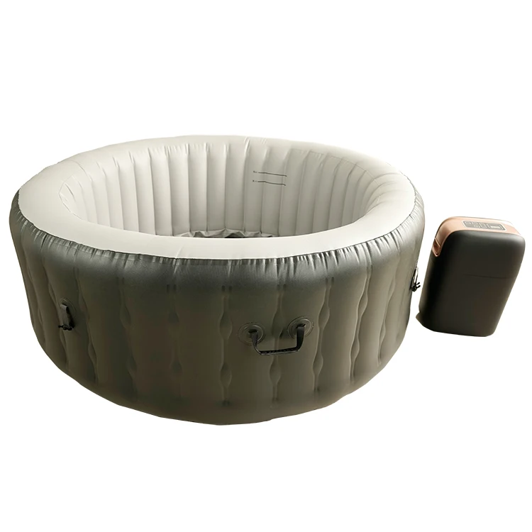 family use outdoor inflatable spa dome deluxe portable spa 2 person portable spa hot tub