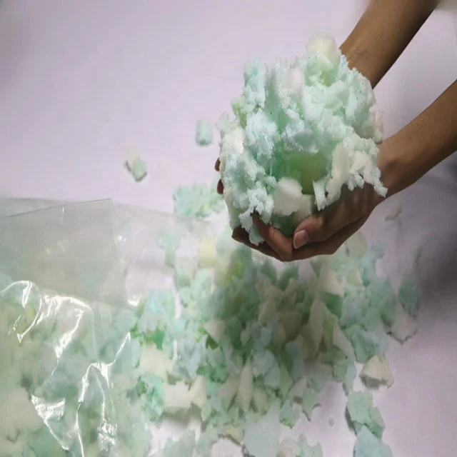 Бытовой наполняющий материал измельченный Поролоновый лом наполнение отходов пены с эффектом памяти для