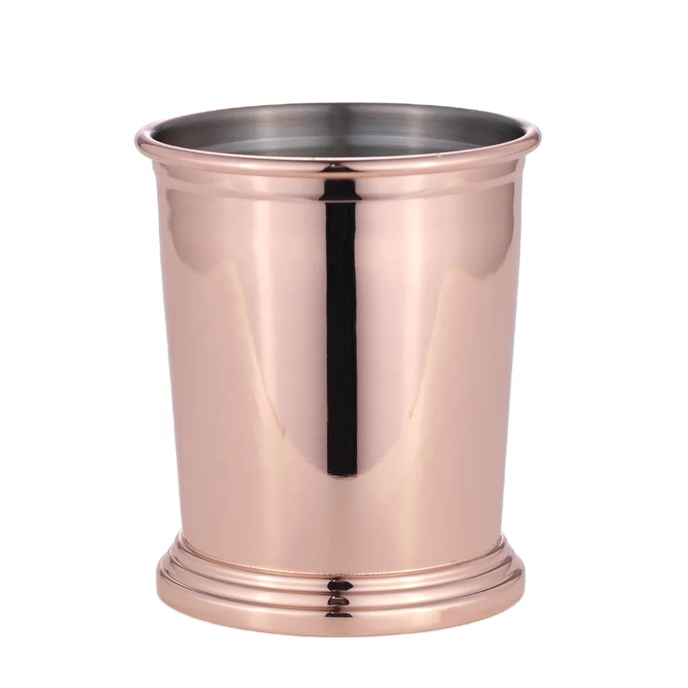 EFINE vodka drinkware  New Stainless Steel Rose Gold  Bar Mint Beer Mug Julep Cups