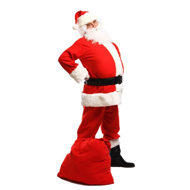 Christmas clothes Santa costume golden velvet festive atmosphere cosplay show clothes wholesale