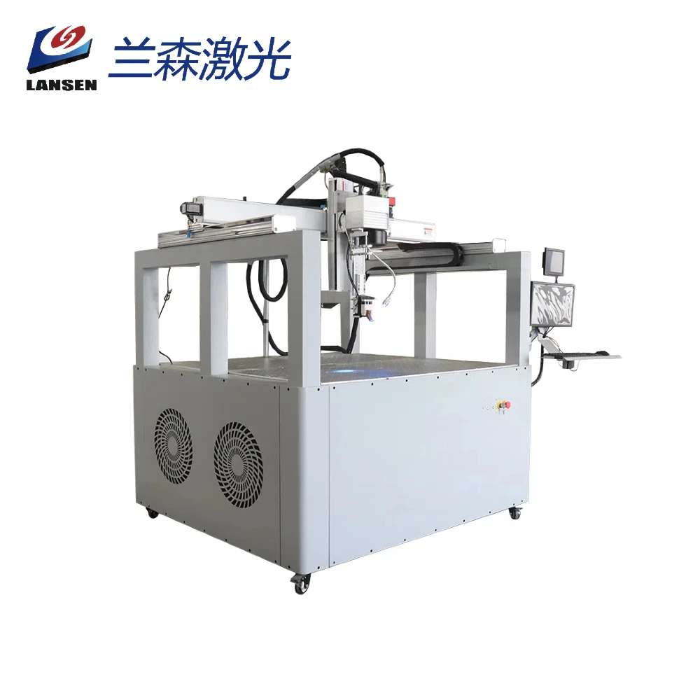 automatic galvanometer fiber laser welding machine for energy storage battery Lithium battery electrode weld equipment