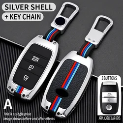 Zinc Alloy Silicone Car Key Case Cover For KIA Rio Rio5 Sportage Ceed Cerato K3 KX3 K4 K5 Cerato Sorento Optima Cerato Picanto