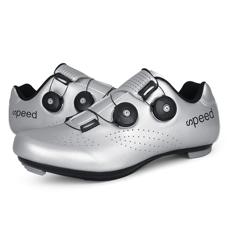 New Arrival Wholesale Unisex Outdoor Sport Cycling Shoes Mountain Bike Racing Self-Locking Cycling Athletic Bike Shoes