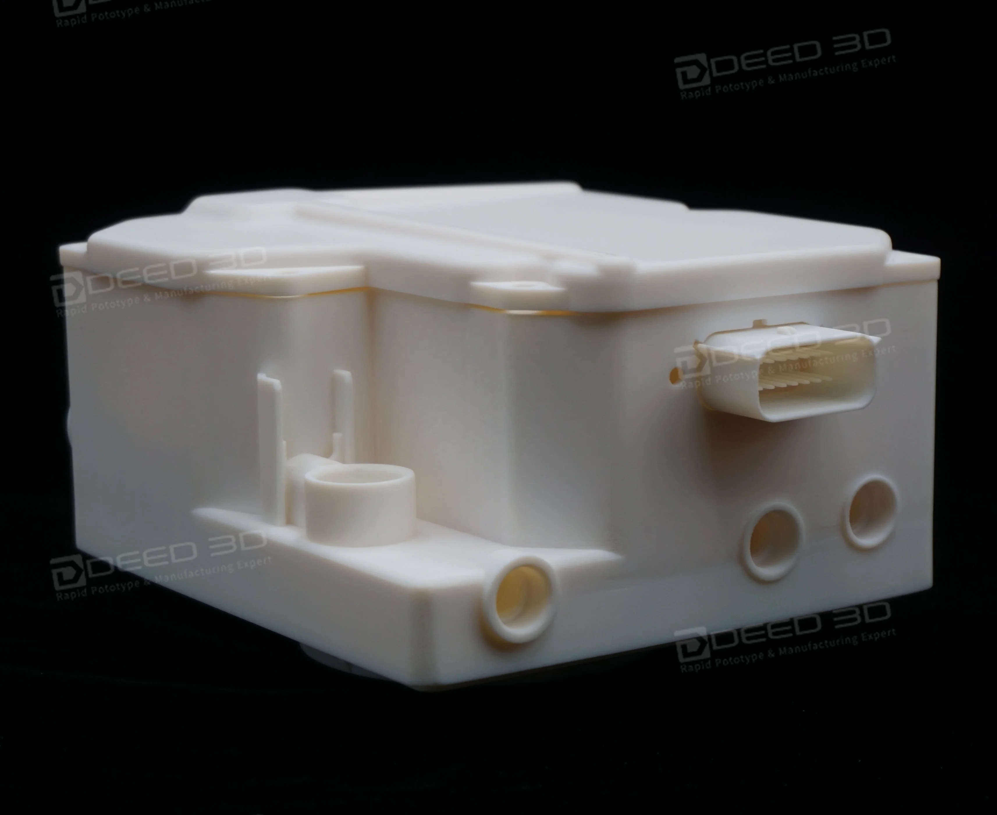 Stratasys high precision industrial electronic housing 3d printing service rigid opaque resin model for structural testing