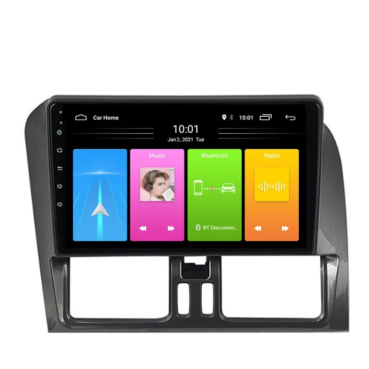 9 дюймов WIFI 4G сенсорный экран 2 + 32G 4 64G Qcta Core Android Carplay радио плеер Автомобильный GPS навигация для Volvo XC60 2008 ~ 2013