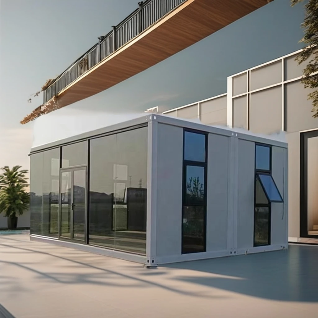 Customizable Prefabricated Warehouse Low-Cost Insulated Storage Home Container House with Modular Office for Hotels