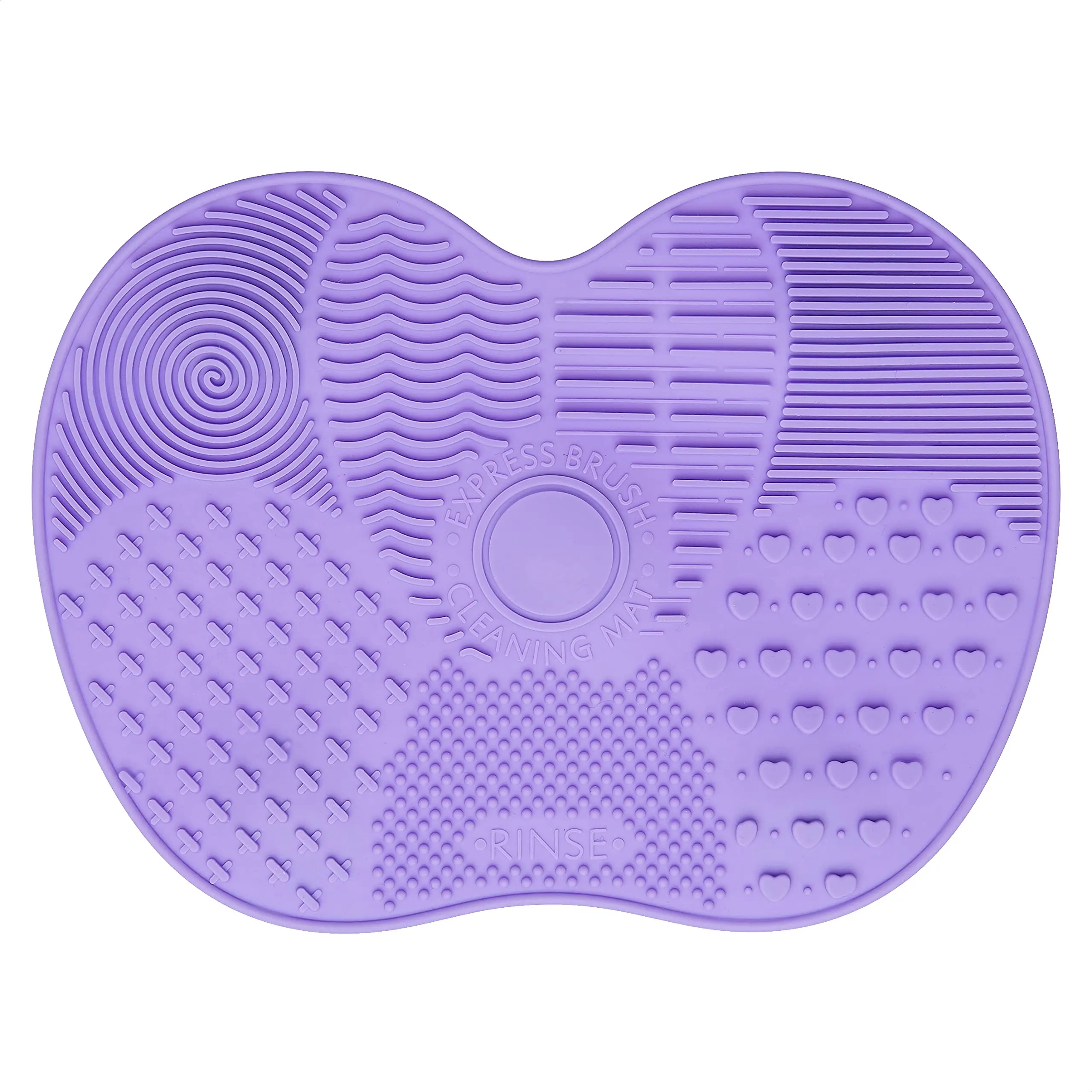 Makeup Brush Cleaner Pad Portable Washing Tool Cosmetic Brush Cleaner with Suction Cup Silicone Scrub Mat Makeup Brush Cleaner