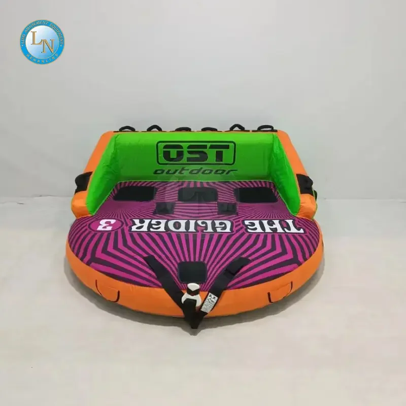 Water Sports Games Towable Snow Sleds Inflatable Towable Boat Tube Ski Tube Sofa Towable Inflatable Water Sport