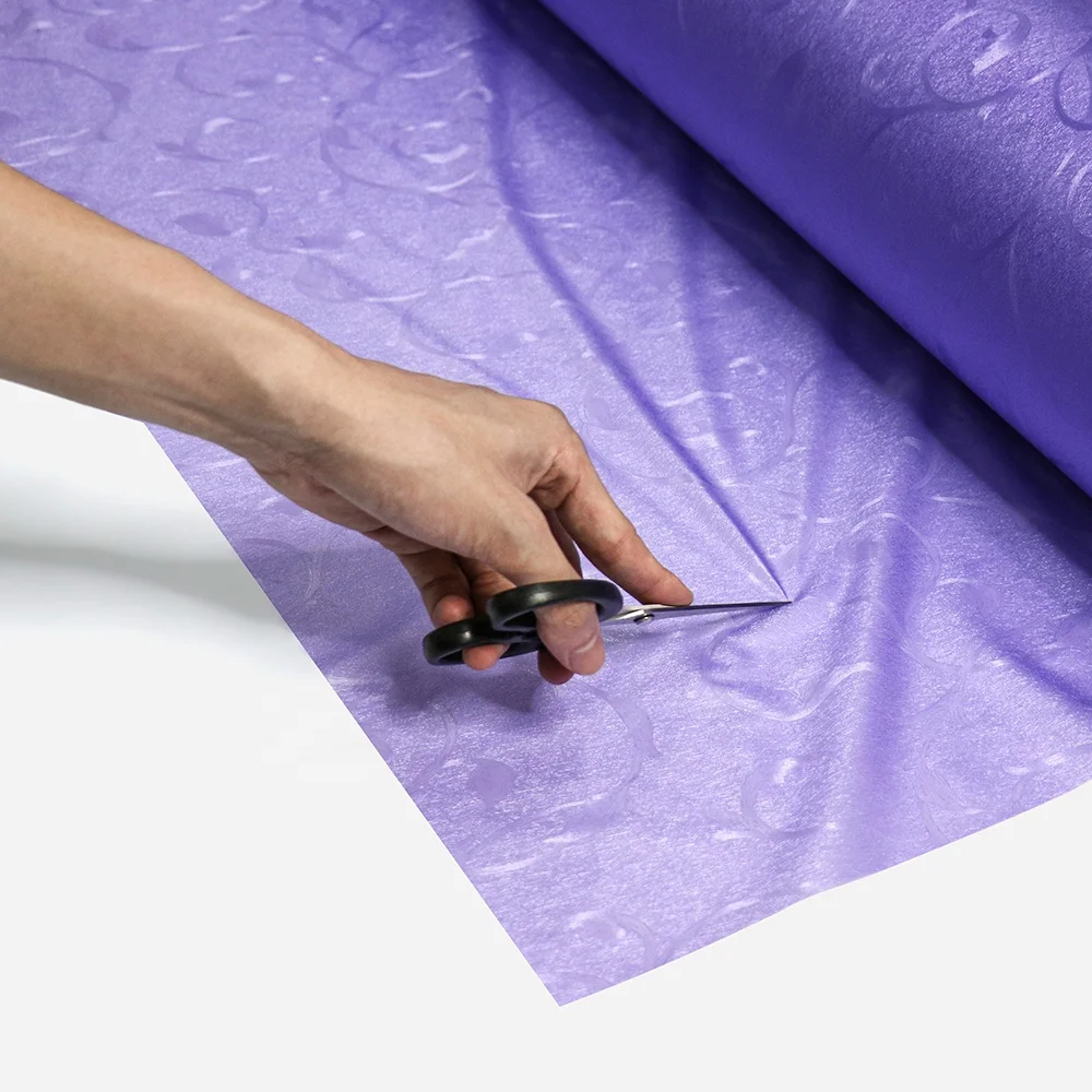 Factory making Colored Emboss raincoat PVC film flexible plastic PVC opaque sheet