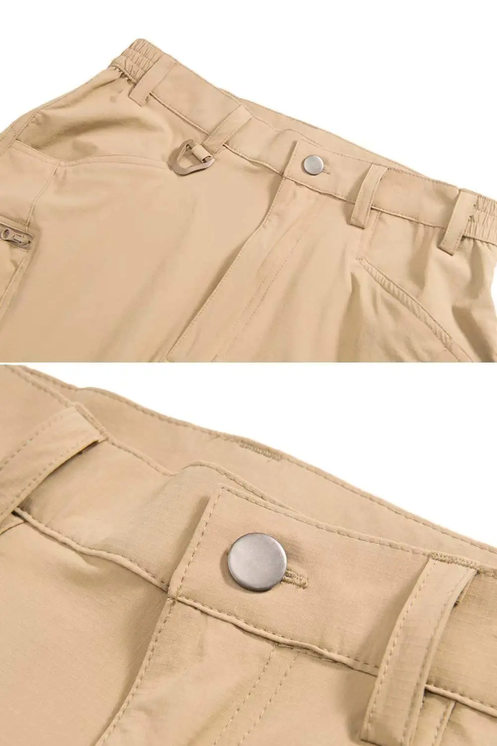 Custom Summer Lightweight Trousers Mens Tactical Fishing Pants Outdoor Hiking Nylon Quick Dry Cargo Pants Casual Work Trousers