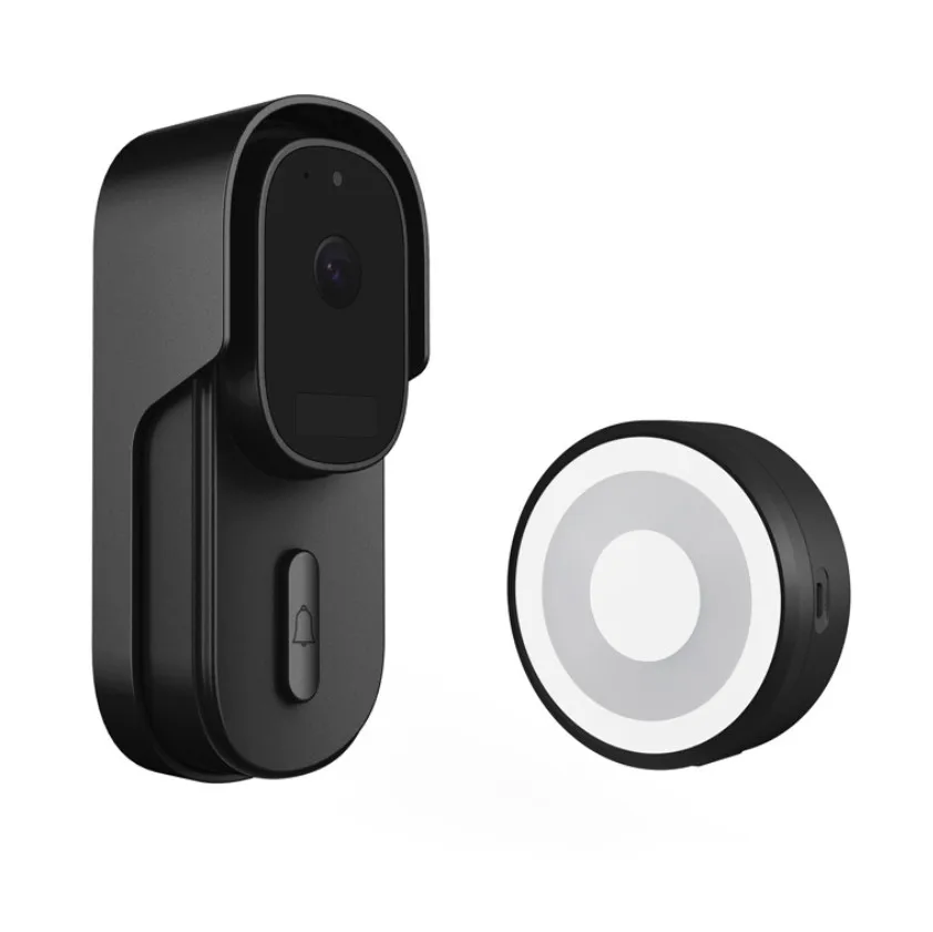Ring You Anytime When Visitor Comes 1080P Smart Tuya WiFi Video Doorbell Camera with 170 Wide Angle Lens and PIR Motion Alarm