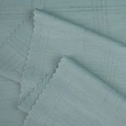 Good quality nylon polyester Cationic stretch single jacquard knitted fabric spandex for T-shirt 170gsm