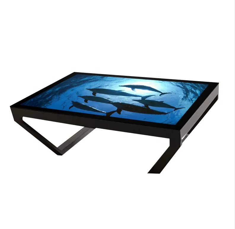 
Coffee shop/restaurant touch interactive smart table with multi touch waterproof game table 