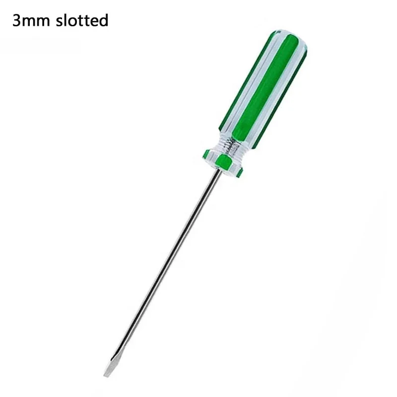 3mm 5mm Phillips Slotted Screwdriver Magnetic Tip Screw Driver Spanner Hand Repair Tool Durable Cross Flat Screwdrivers
