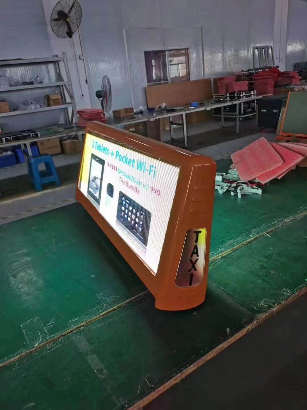 Ph5 Outdoor Full Color Taxi Top Advertising Roof Led Display Sign 3G SMD WIFI wireless programmable Advertising Pantalla led