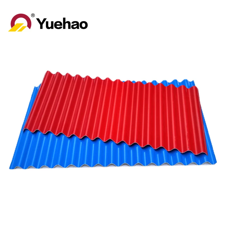 PVC+ASA corrugated roofing sheet products / tinted pvc roofing sheet for wholesale