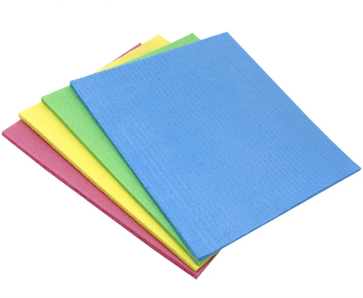 swedish dishcloth cellulose cotton dish sponge cloth