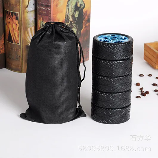 300ml Tire Design Insulated Tea Cup 304stainless Steel Metal Thermos Cup Multi Color Travel Coffee Cup
