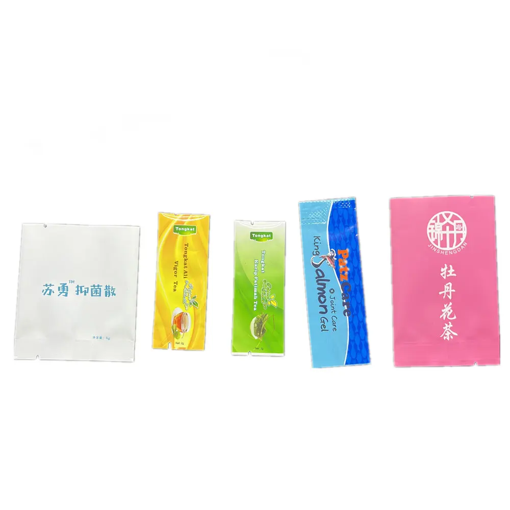 Instant coffee can be stored in a customized middle-sealed strip food bag