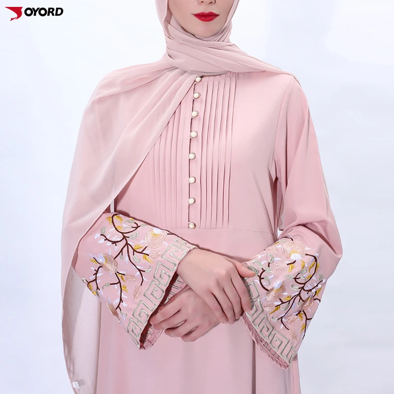2pcs/set women abaya dress and full cover hijab luxury dubai malaysia arab muslim traditional costumes islamic clothing