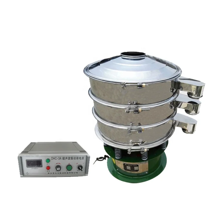 
Industrial Mini Circular Ultrasonic Vibrating Screen Sieve Machine For Guarana Powder 
