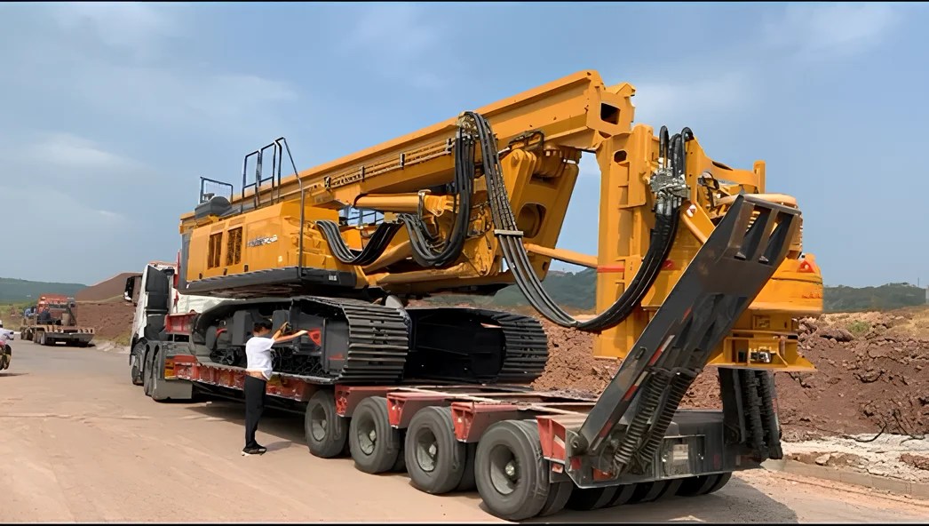 Xr280d 280kn Torque 80m Reach Hydraulic Rotary Drilling Rig China Powerful Performance 80m Earth Drill Machine Excavator Farm
