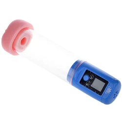 2021 Penis Pump USB Rechargeable Automatic Penis Enlargement Vacuum Pump Erection Penis Extender Male Enlarger Sex Toy For Men