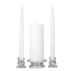 Индивидуальные светодиодные свечи Matti для индивидуального заказа, простой беспламенный Свадебный источник вдохновения, набор из 3 свечей