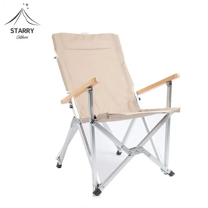 Foldable Swing Rock Leisure Seat Aluminum Backrest Recliner Outdoor Hiking Hammock Camping Chair