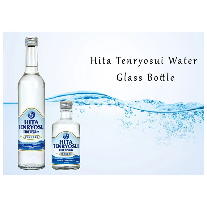 Минеральный баланс 300 мл, японская богатая Щелочная Водородная вода в стеклянной бутылке
