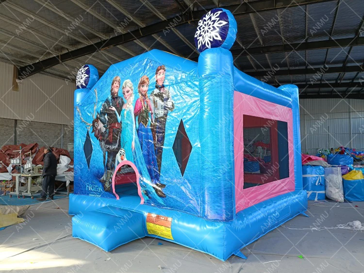 Kids party rental equipment inflatables toys bouncer amusement bounce house jumping castle for sale