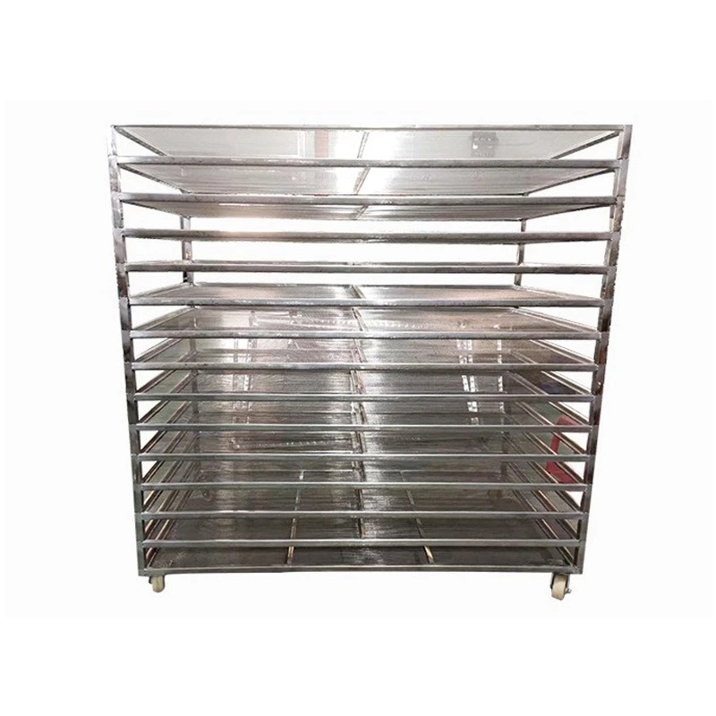 Service Tray Stacked Ddrying Tray Lemon Drying Room Stainless Steel Drying Cart Beans Drying Rack Car Source Manufacturer