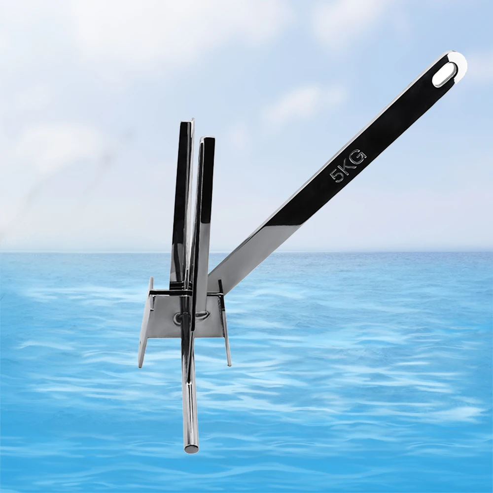 Shanghang 316 Stainless Steel High Mirror Polishing Yacht Anchor Marine Accessories Boat Anchor