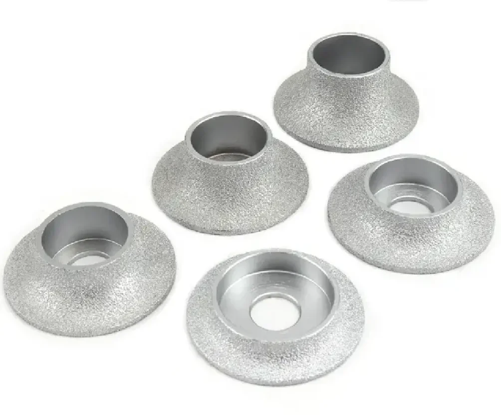 Durable Vacuum Brazed Diamond Grinding Cup Wheel for Marble Granite Ceramic Polishing