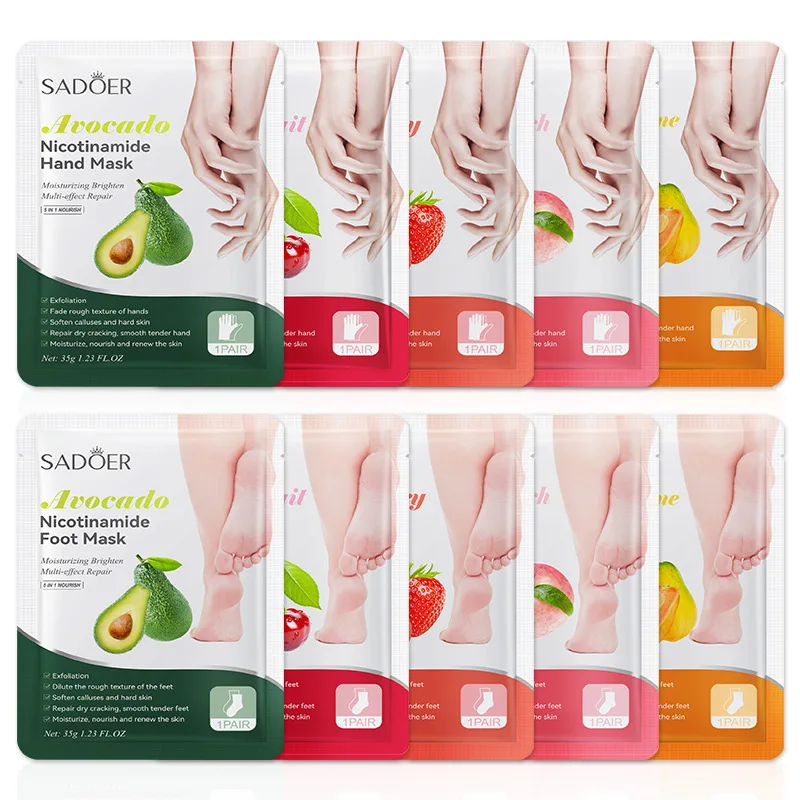 Foot Skin Care Nourishing Whitening Natural Foot Sheet Mask